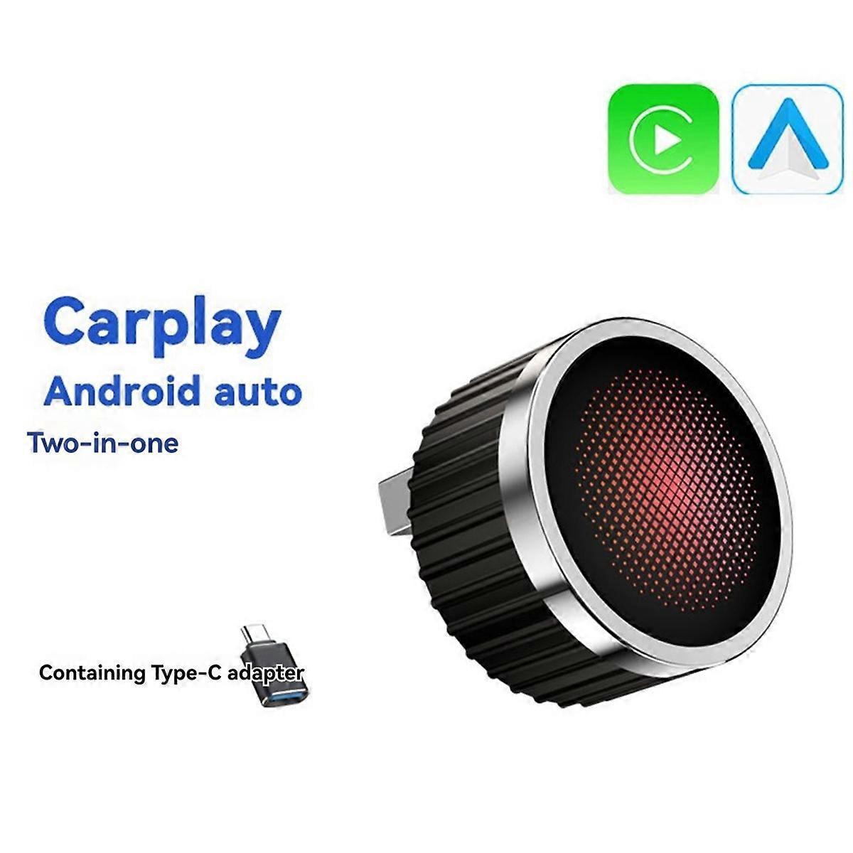 2-in-1 Wireless CarPlay Adapter USB Dongle for CarPlay & Android Auto — image 2