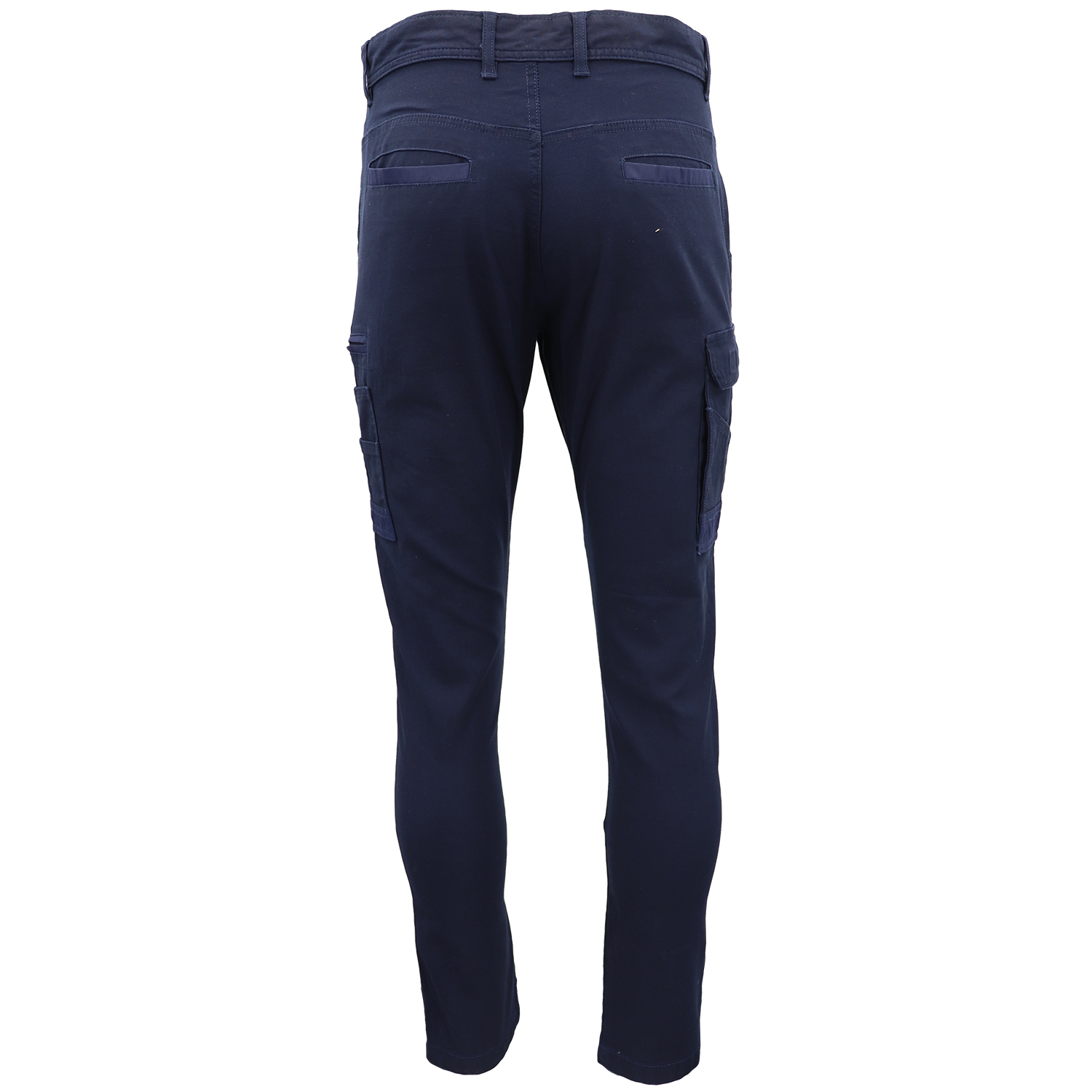 Men's Cotton Drill Cargo Work Pants UPF 50+ 13 Pockets Tradies Workwear Trousers, Navy, 36 โ image 3