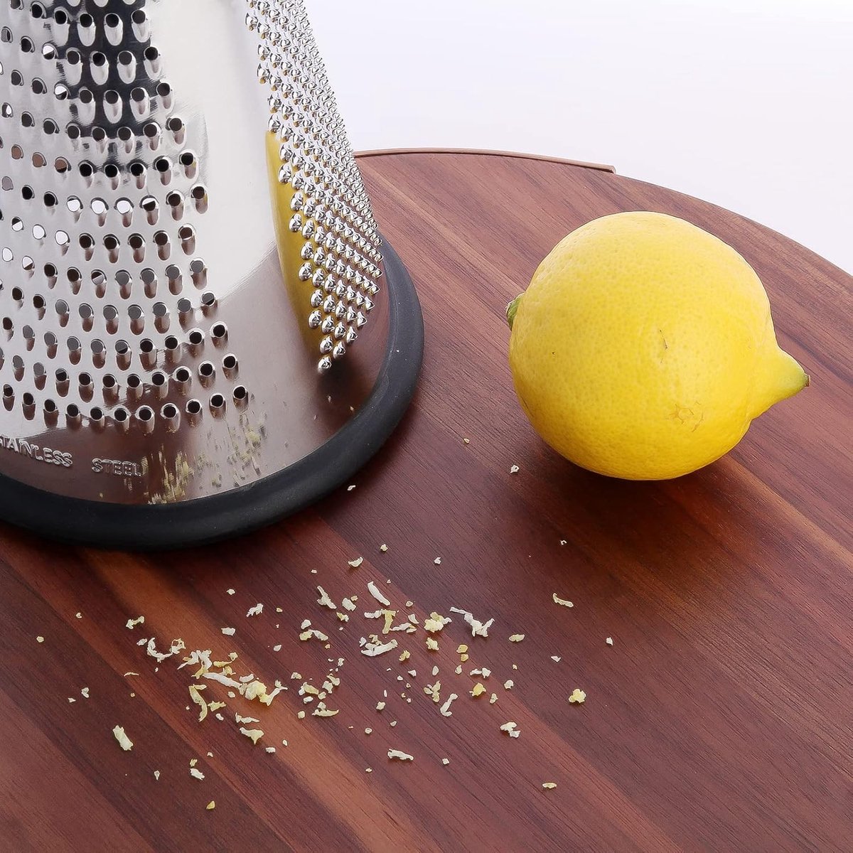 Grater - Hand Grater - Lemon Grater - Cheese Grater - Kitchen Grater - Ginger Grater - Garlic Grater - Table Grater - With 3 Grating Methods - 3 Cutting — image 4