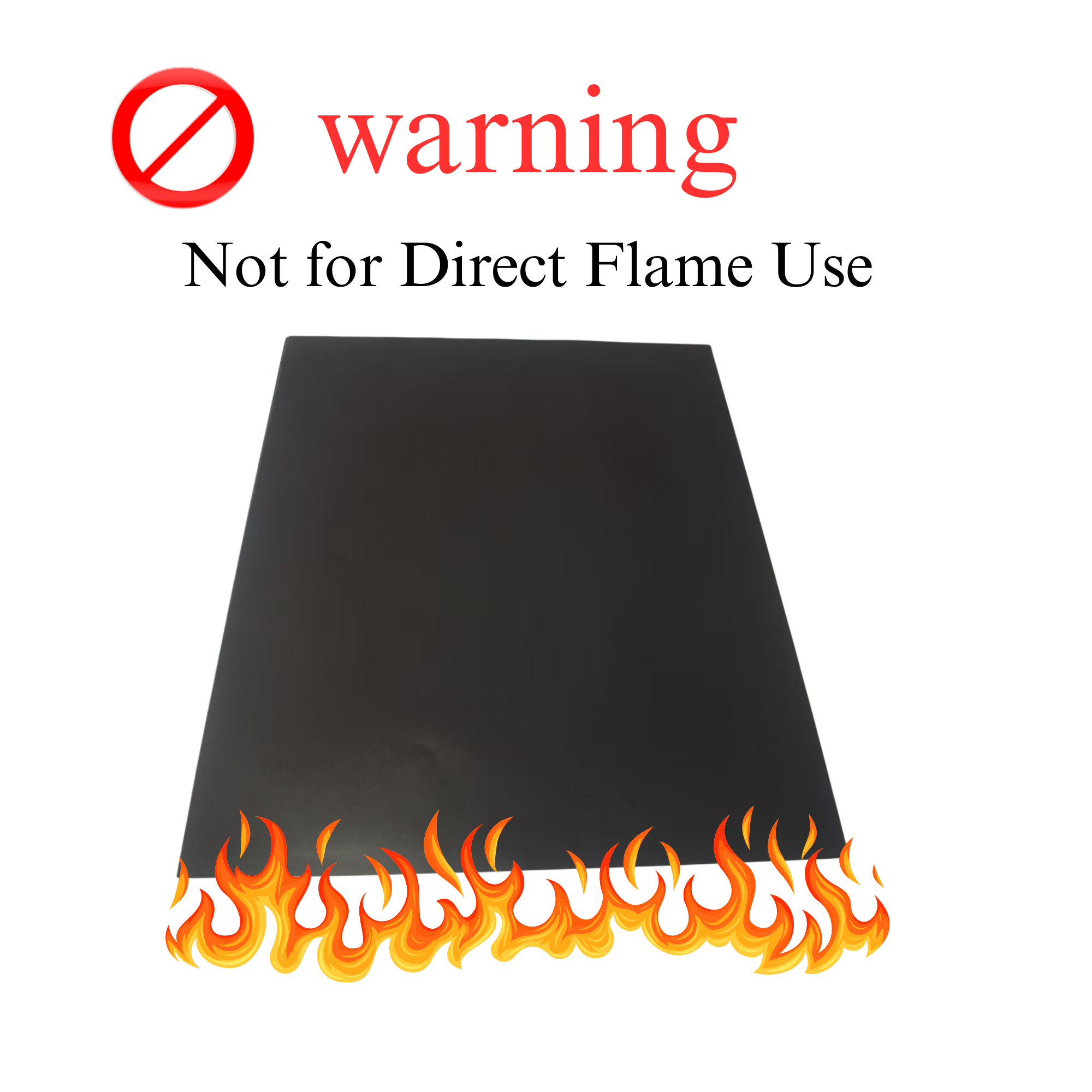 ASMOKE Premium Copper & Black BBQ Grill Mats (2-Pack) - Non-Stick PTFE Coating, Cooking Mats| Reusable and Easy to Clean — image 6