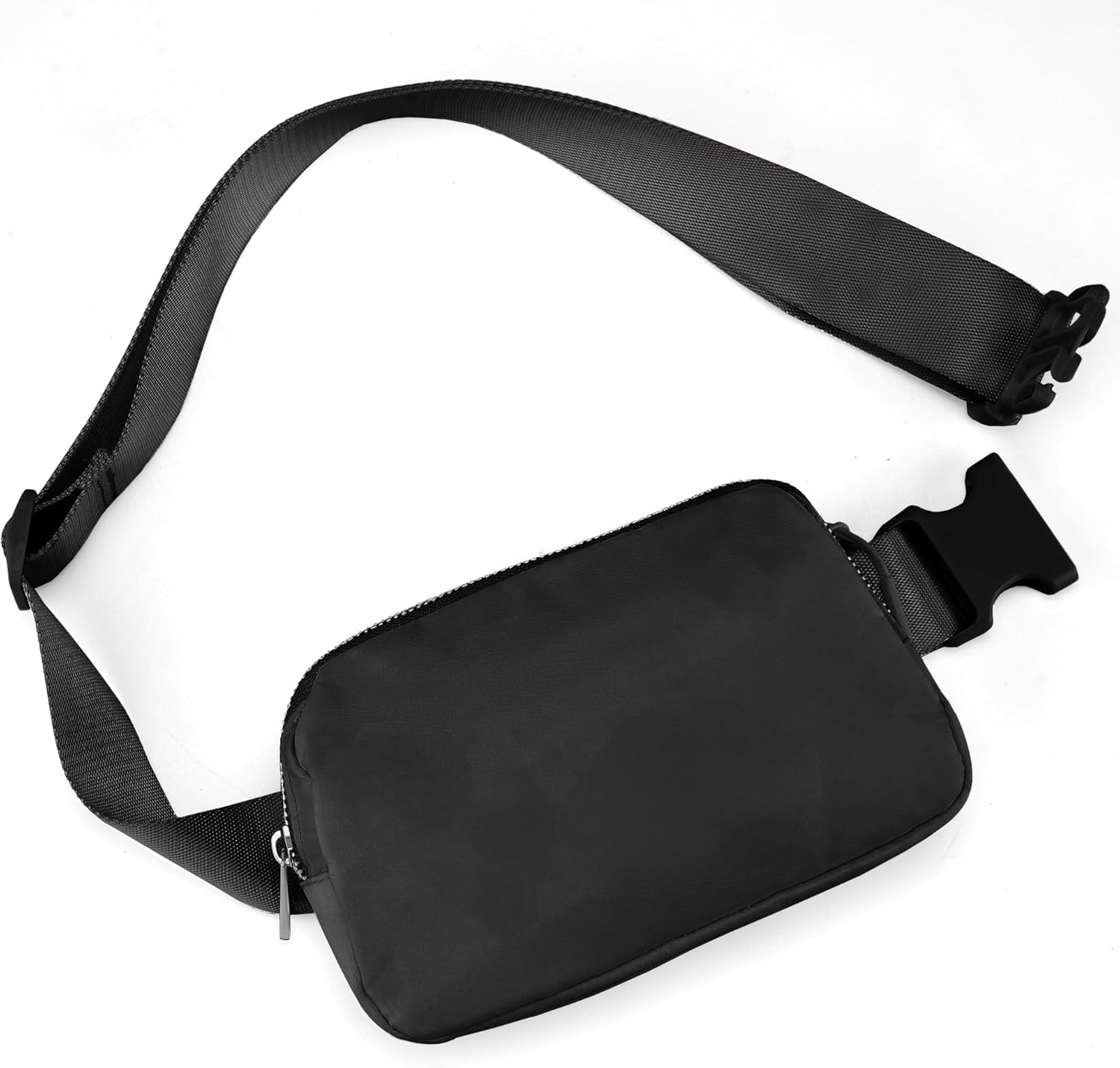 Mini Black Fanny Pack for Women & Men,Valentines Day Gifts for Girls Teens Kids Daughter Sister Her,Trendy Stuff Crossbody Bags Cute Everywhere Belt โ image 2