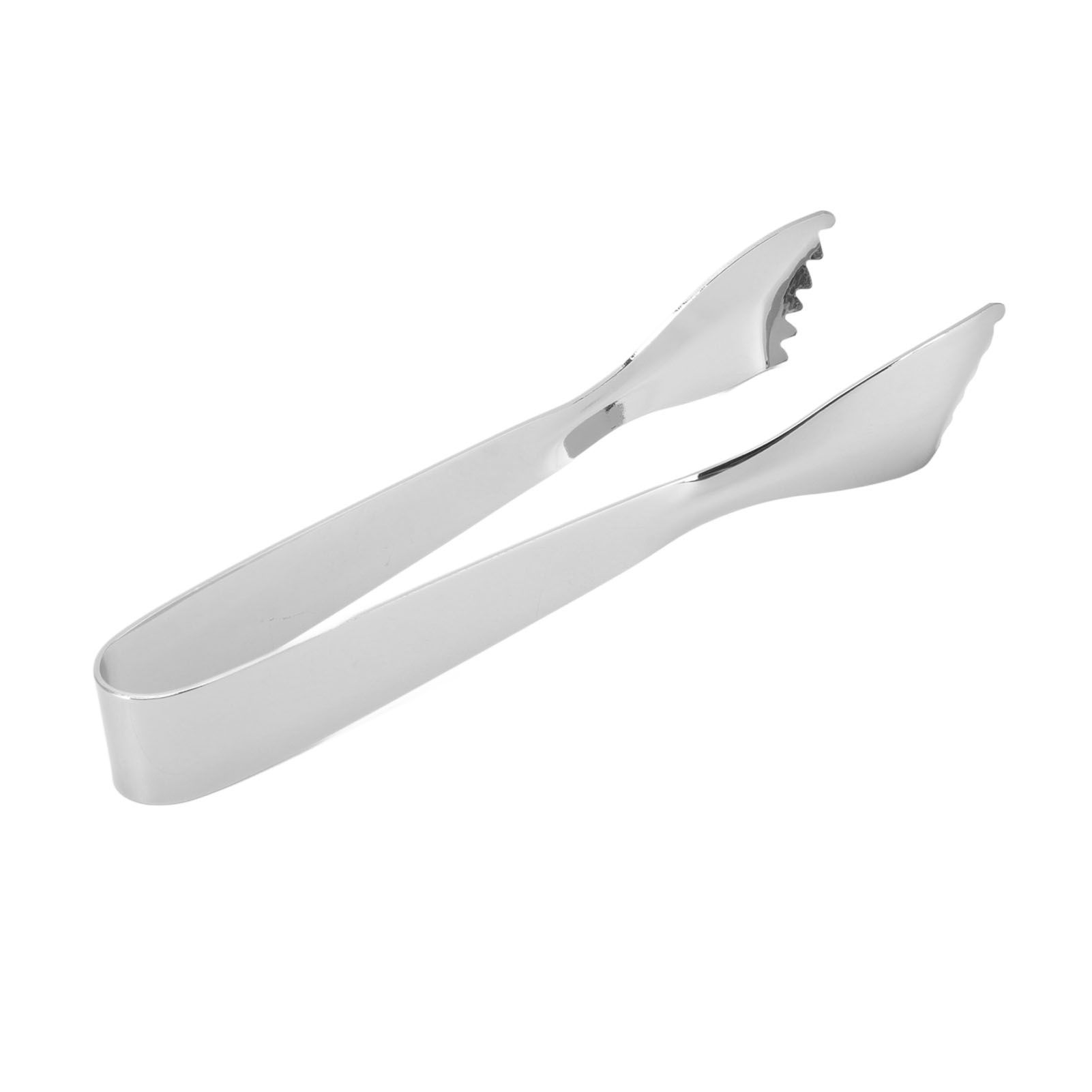 Ice Tongs Food Grade Thicken Stainless Steel Prevents Slipping Sugar Food Tweezers for Home Kitchen Bar Mirror — image 5