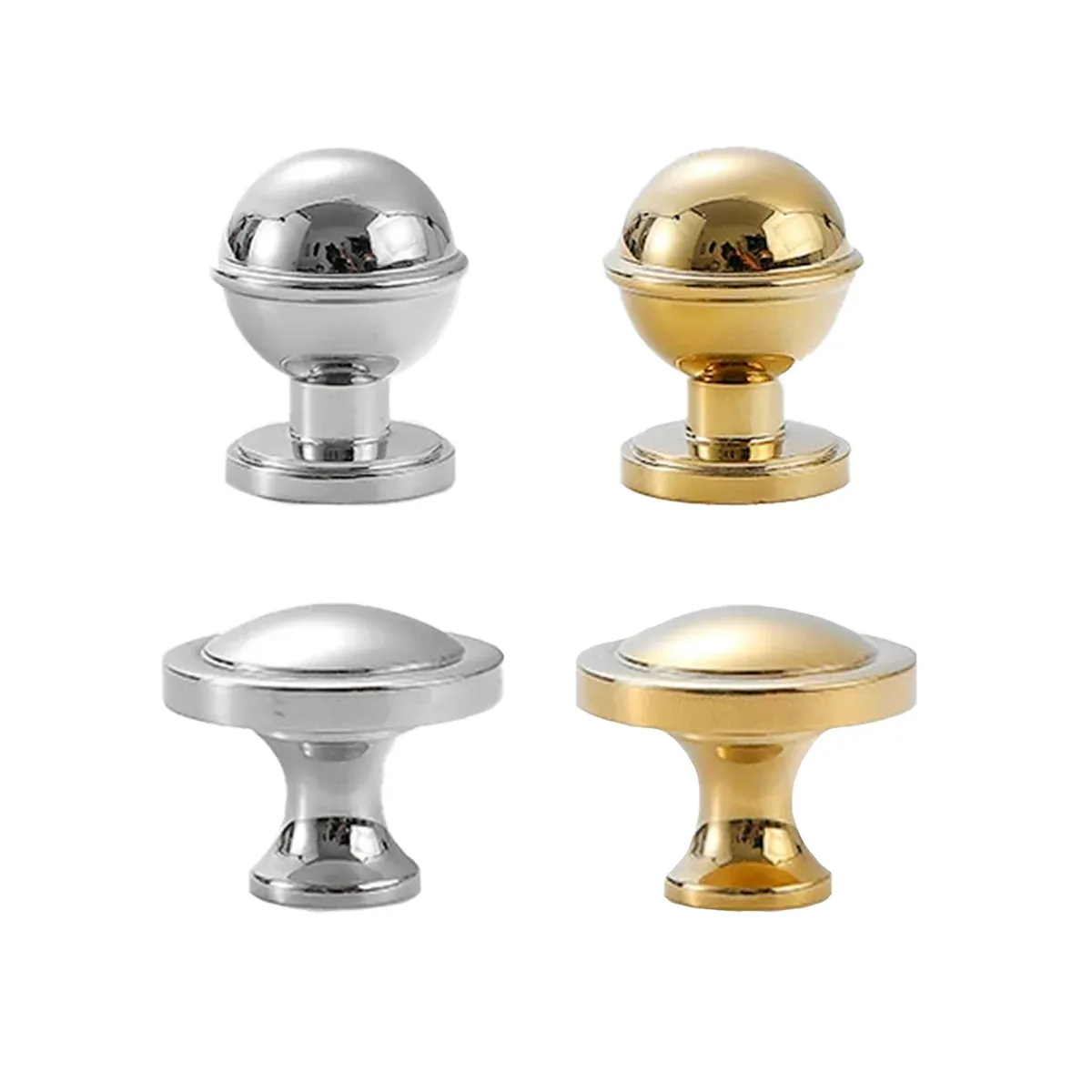 2 Sizes Light Luxury Wardrobe Handles Simple Single Hole Drawer Cabinet Pulls - Silver - 32mm โ image 3