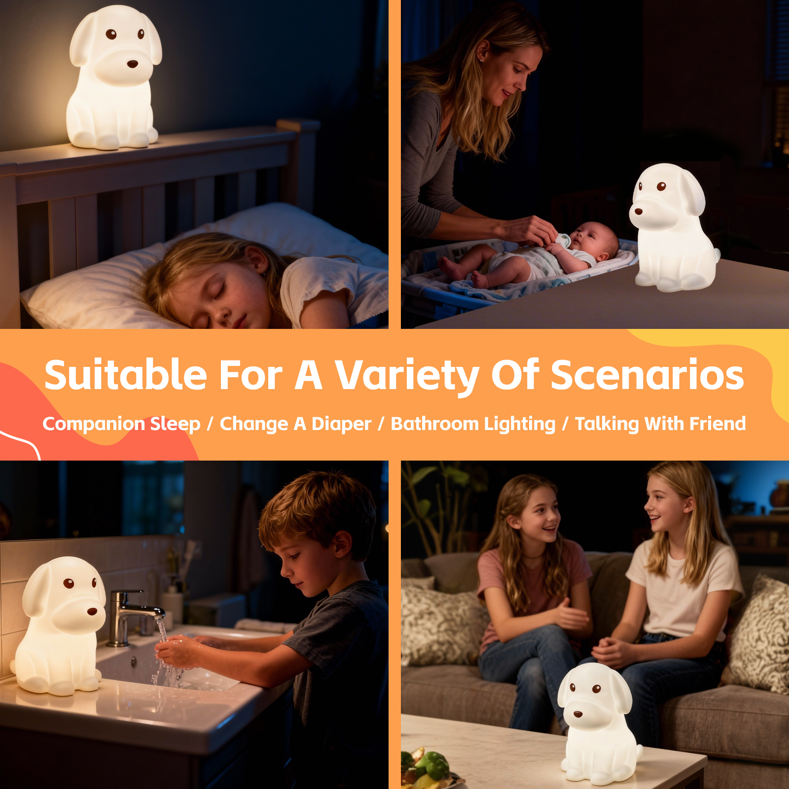 Squishy Dog Night Light — image 3