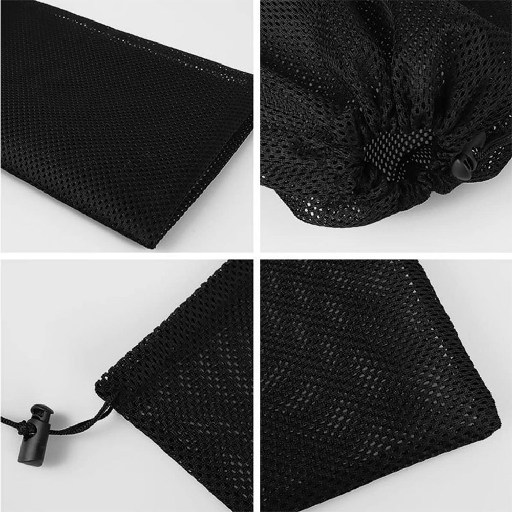Pump Filter Mesh Bag Mesh Anti-Clog Pump Barrier Bag with Drawstring Reusable Pond Pump Protector Pump Filter Accessories โ image 5