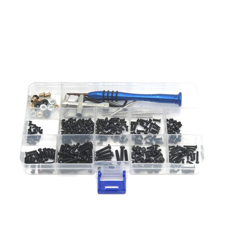 RC Car Screws Kit, RC Screws Kit Repair Tool Box Hardware Fasteners Replacement for 1/14 144001 RC Car โ image 5
