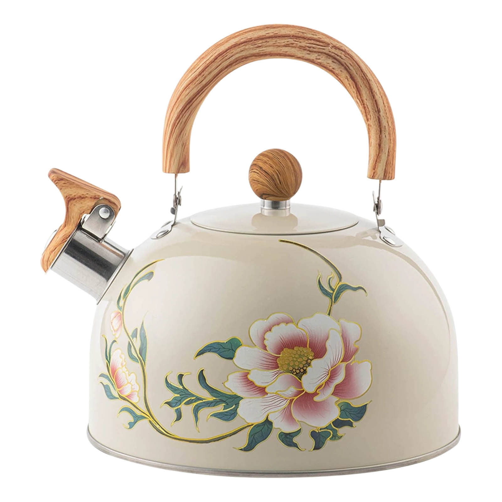 Whistling Tea Kettle for Stovetop, Stainless Steel Tea Pot Kettles, Rapid Boiling Teapot with Stay-Cool Ergonomic Handle, Perfect for Home & Kitchen Multicolor โ image 4