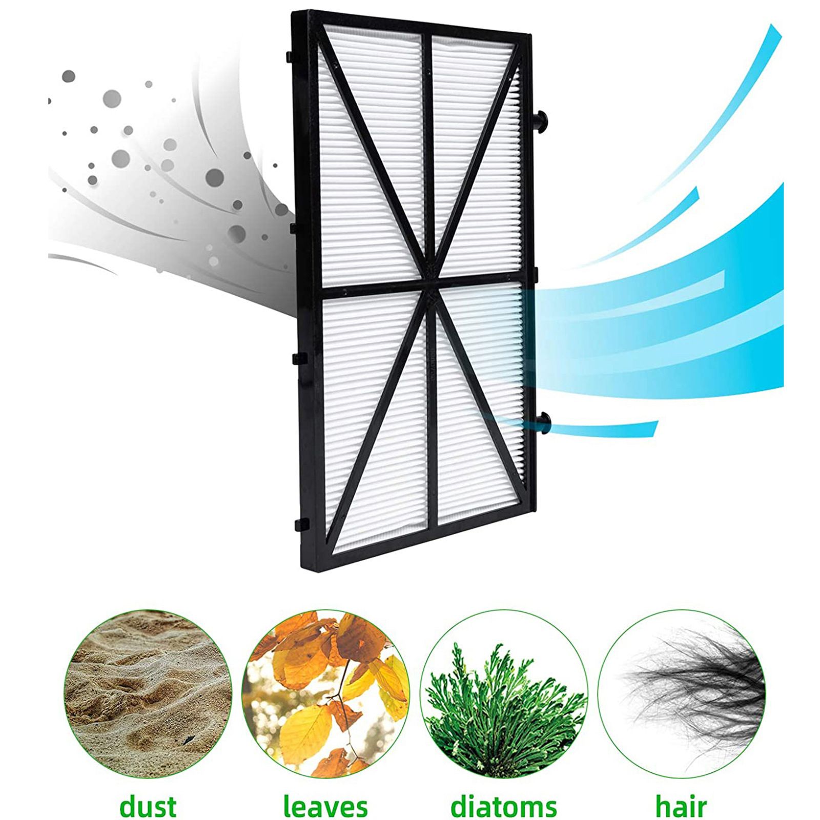 Ultra Fine Cartridge Filter Panels, Compatible with Robotic Pool Cleaner,Cleaning and replacing parts of filter screen (4 Packs) — image 4