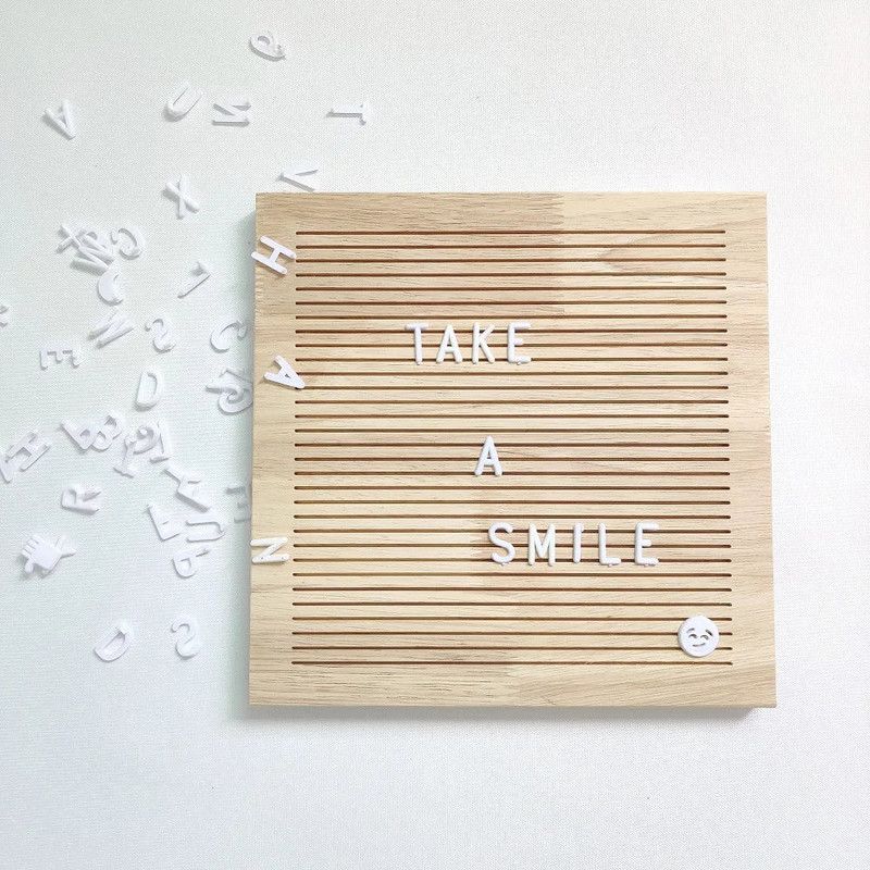 Natural Wood Letter Board — image 6