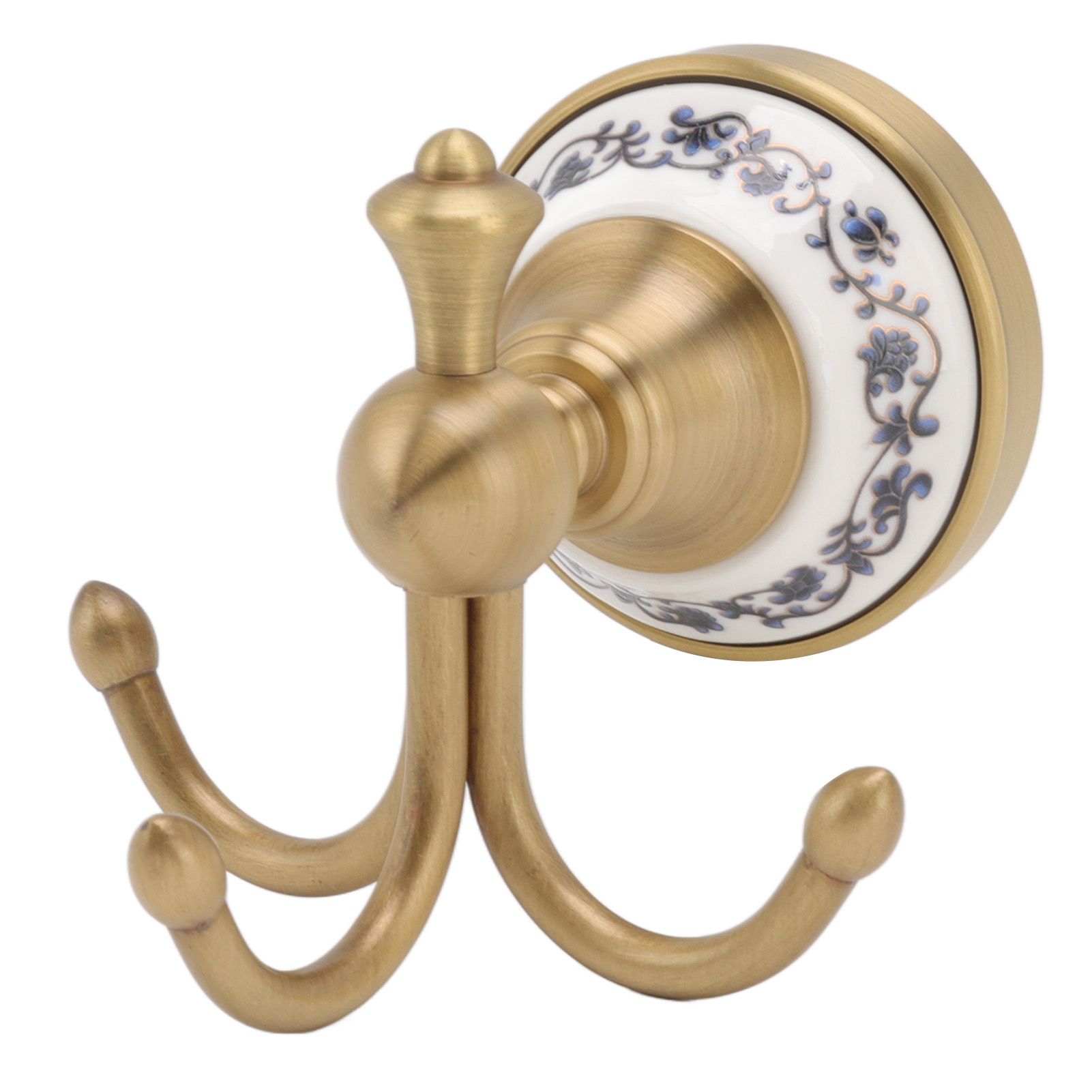 Wall Mounted Bathroom Coat Hook Beautiful Decorative Elegant Clothing Robe Hook for Living Room — image 6