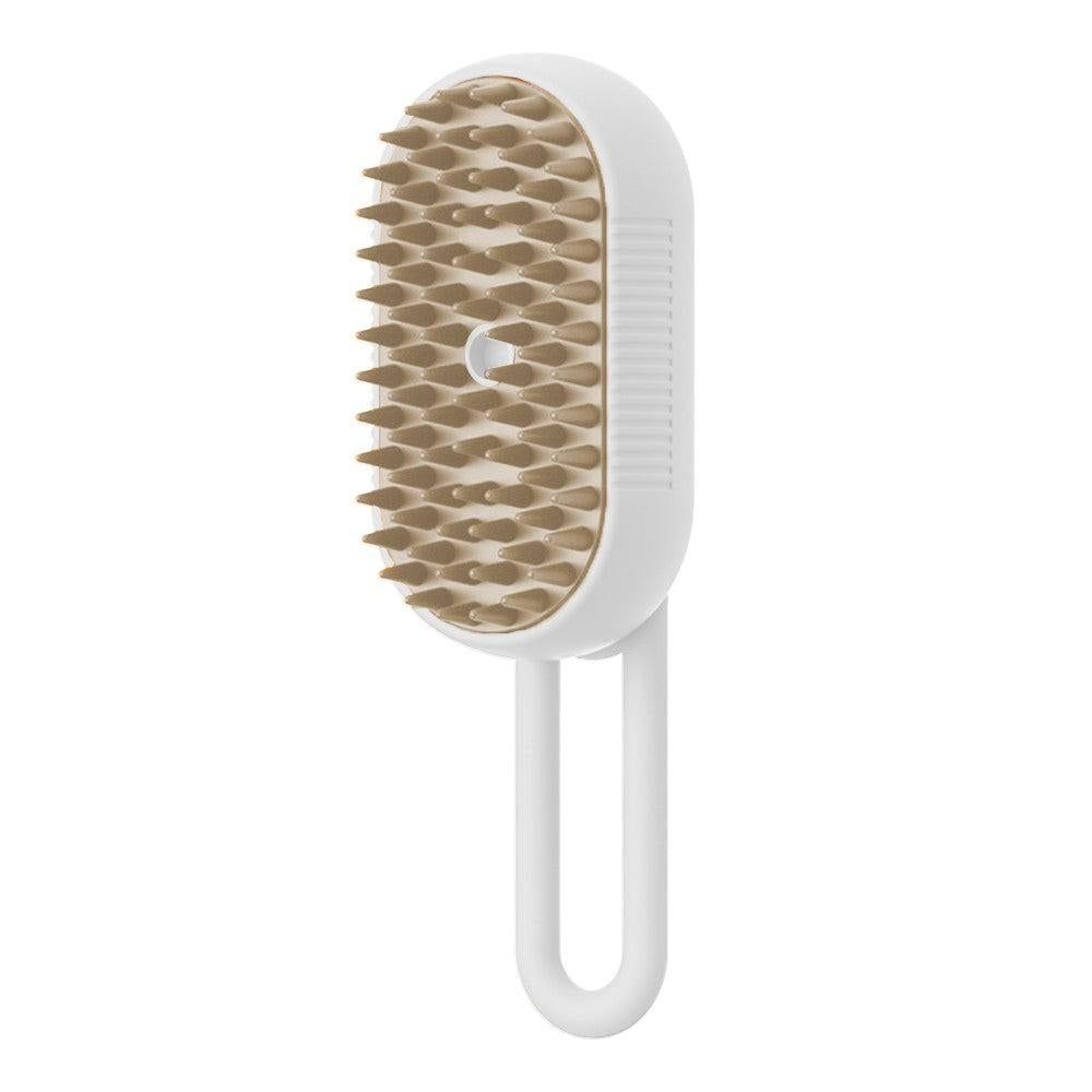 3-in-1 Pet Spray Comb Dog Cat Hair Brush Massage Comb for Removing Tangled Hair White β image 2