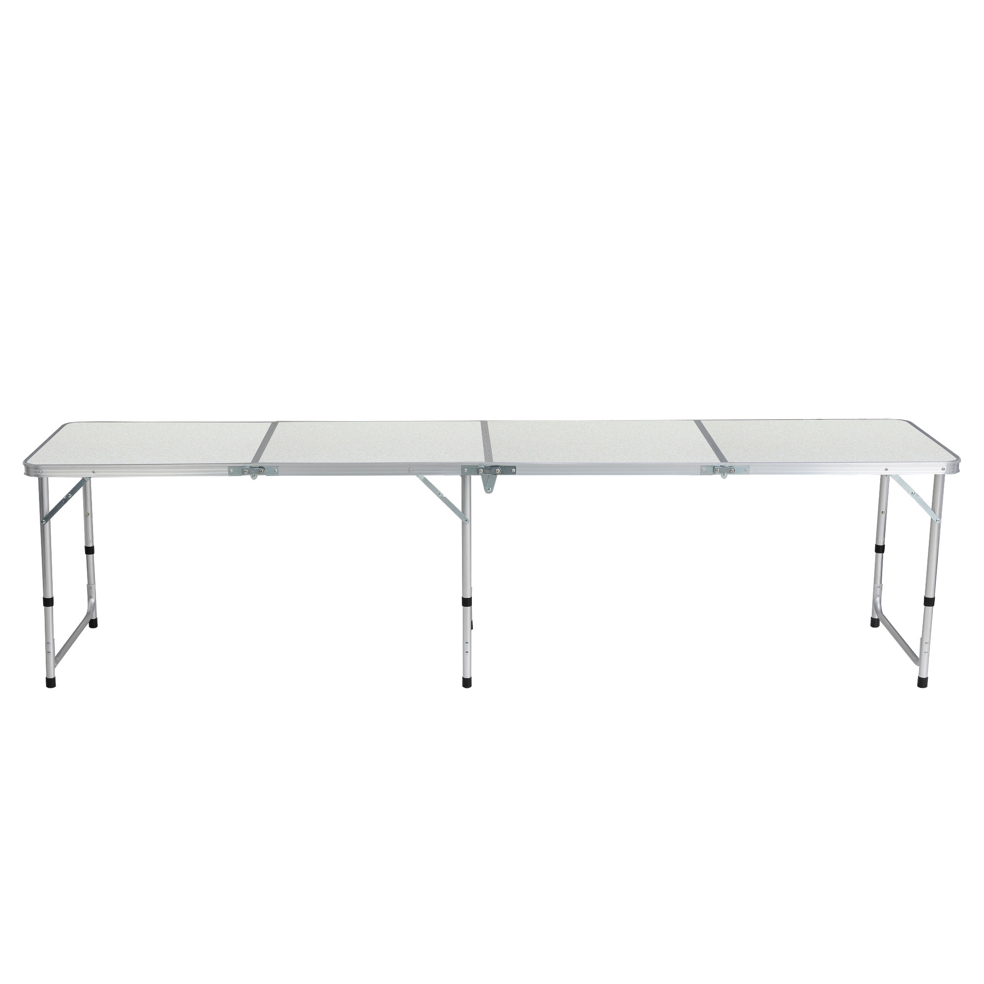 Weisshorn Folding Camping Table 240CM Portable Outdoor Picnic BBQ Aluminium Desk — image 3