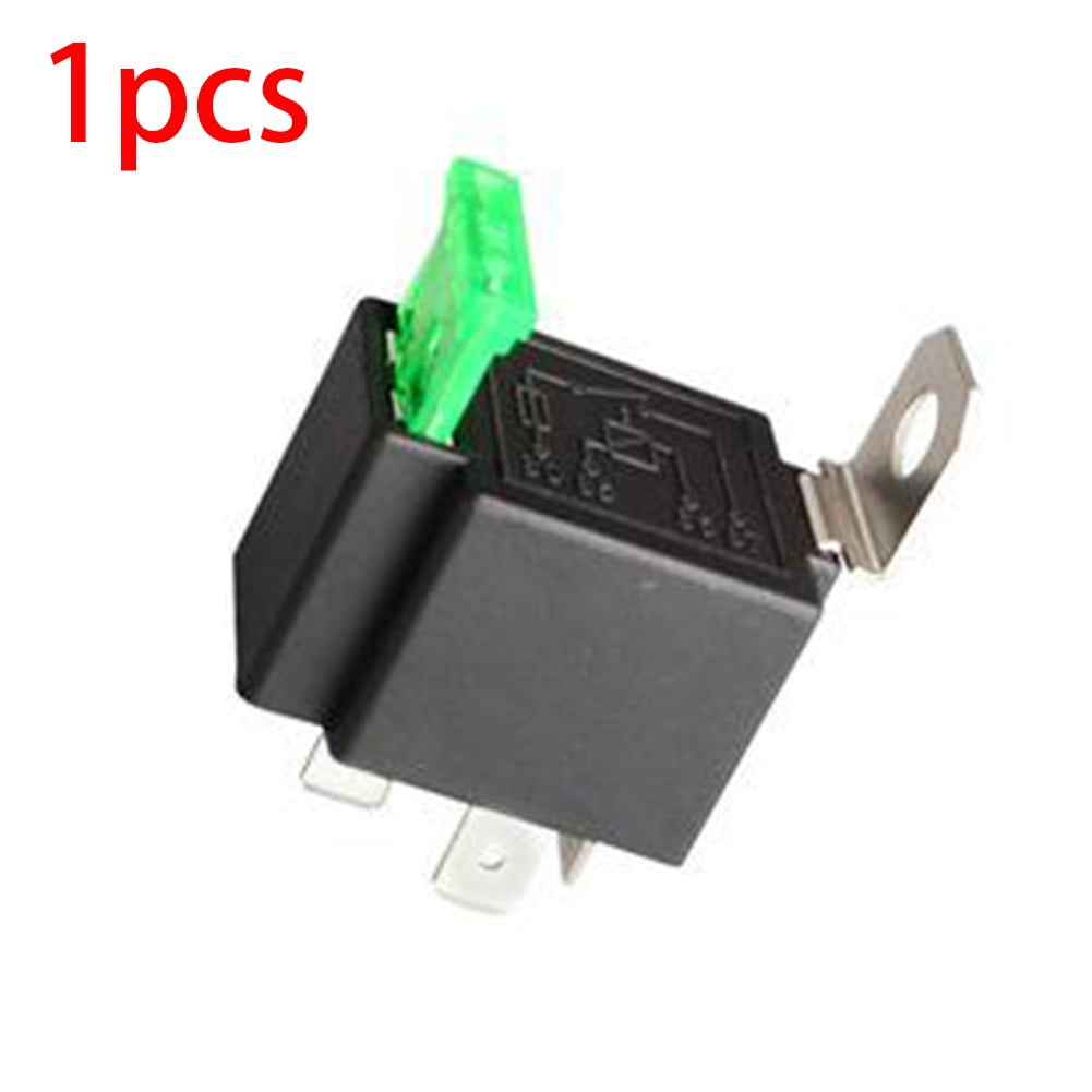 12V Relay 4Pin Automotive 30Amp 30A Normally Open Contact Fused + 30A Fuse — image 2