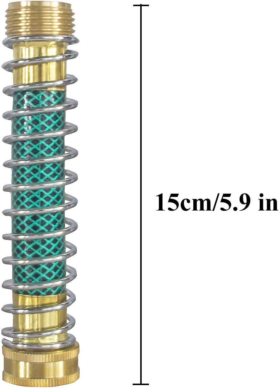 Garden Hose Protector + 4" Twist Hose Nozzle, 2" Jet Sweeper Nozzle — image 3