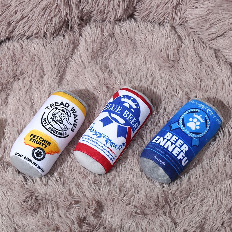 Youqile Plush Dog Chew Toy Squeaky Can 40g Meinida โ image 3
