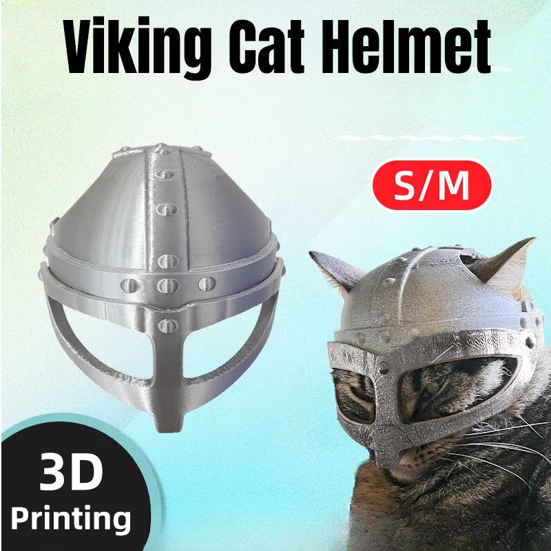 Cat Helmet Decorative Headwear Costume Mask Funny Pet Cap Photography Display - S โ image 2