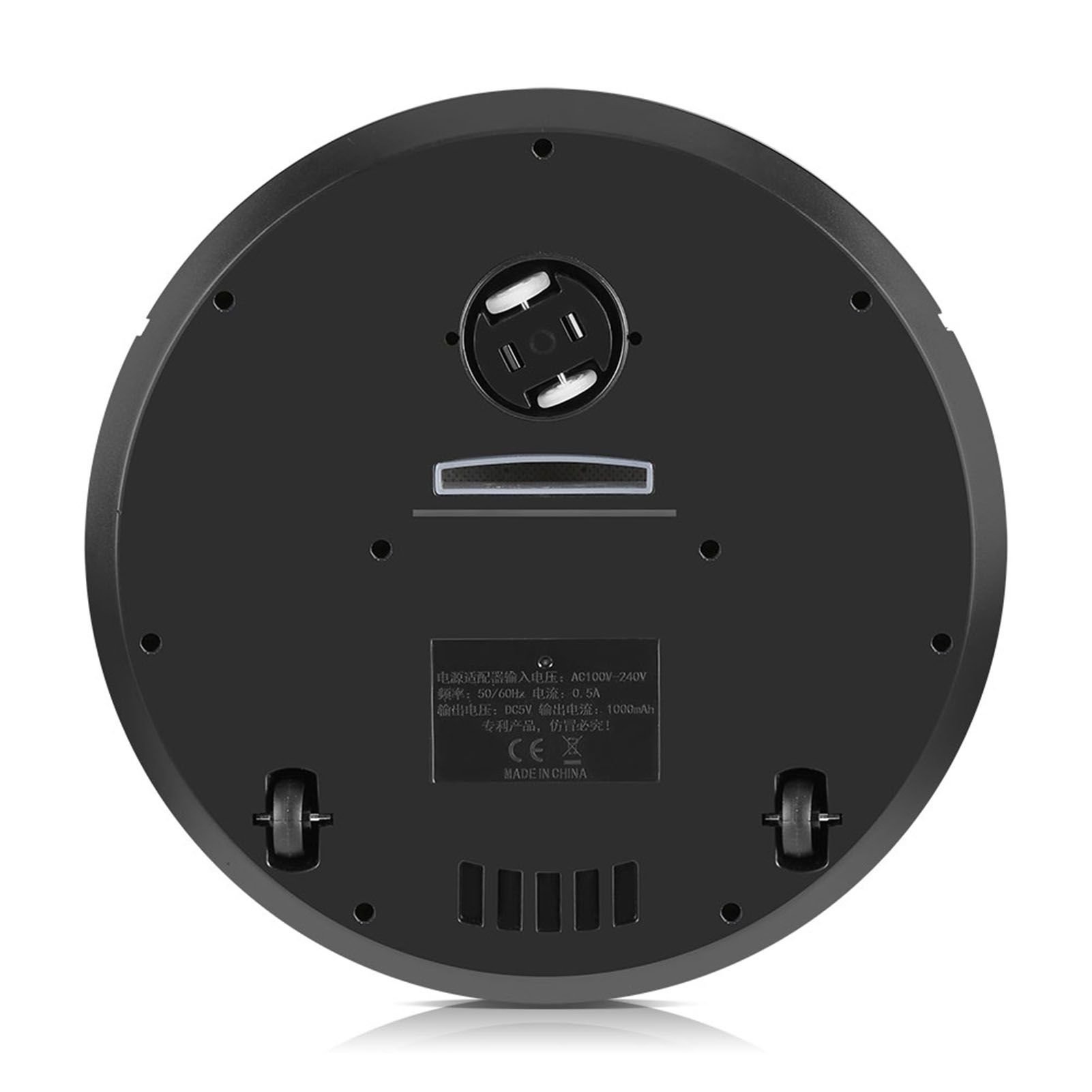USB Rechargeable Automatic Smart Robot Vacuum Floor Cleaner Household Sweeping Machine Black β image 5