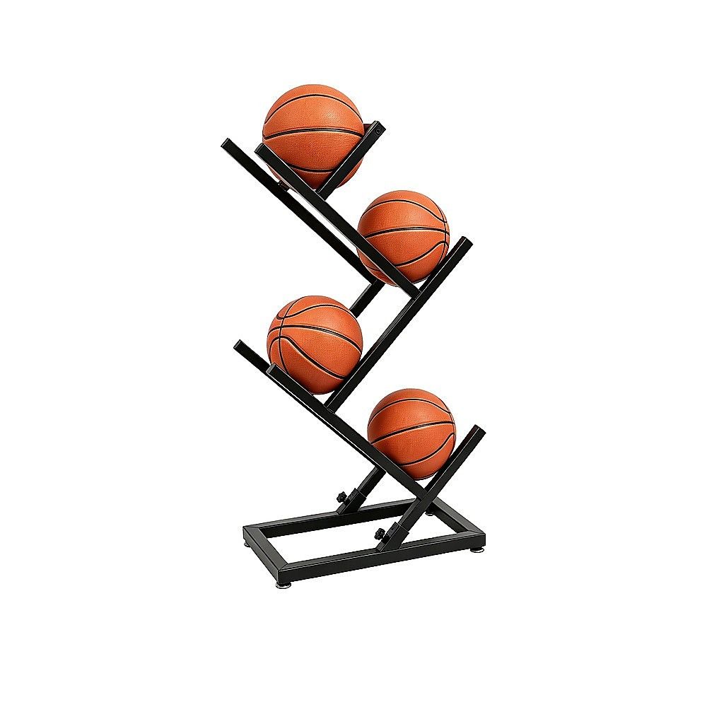Ball Trolley Rack Display Stand For Basketball Football Storage Heavy Duty Rolling Organiser For Sports Equipment โ image 6