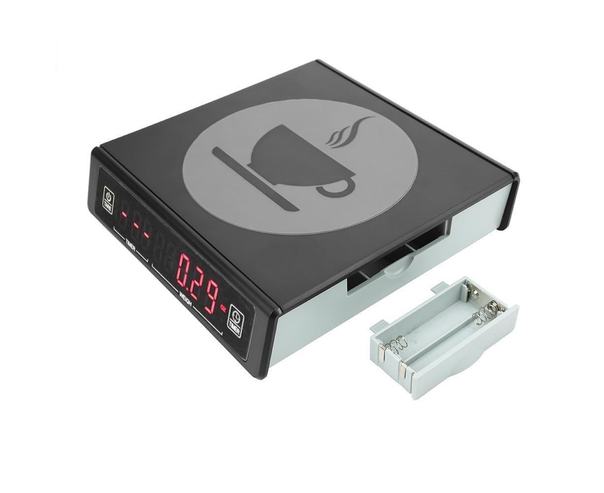 Black Coffee Baking Kitchen Electronic Scale Battery Rechargeable with Timing Function 3kg/0.1g โ image 5