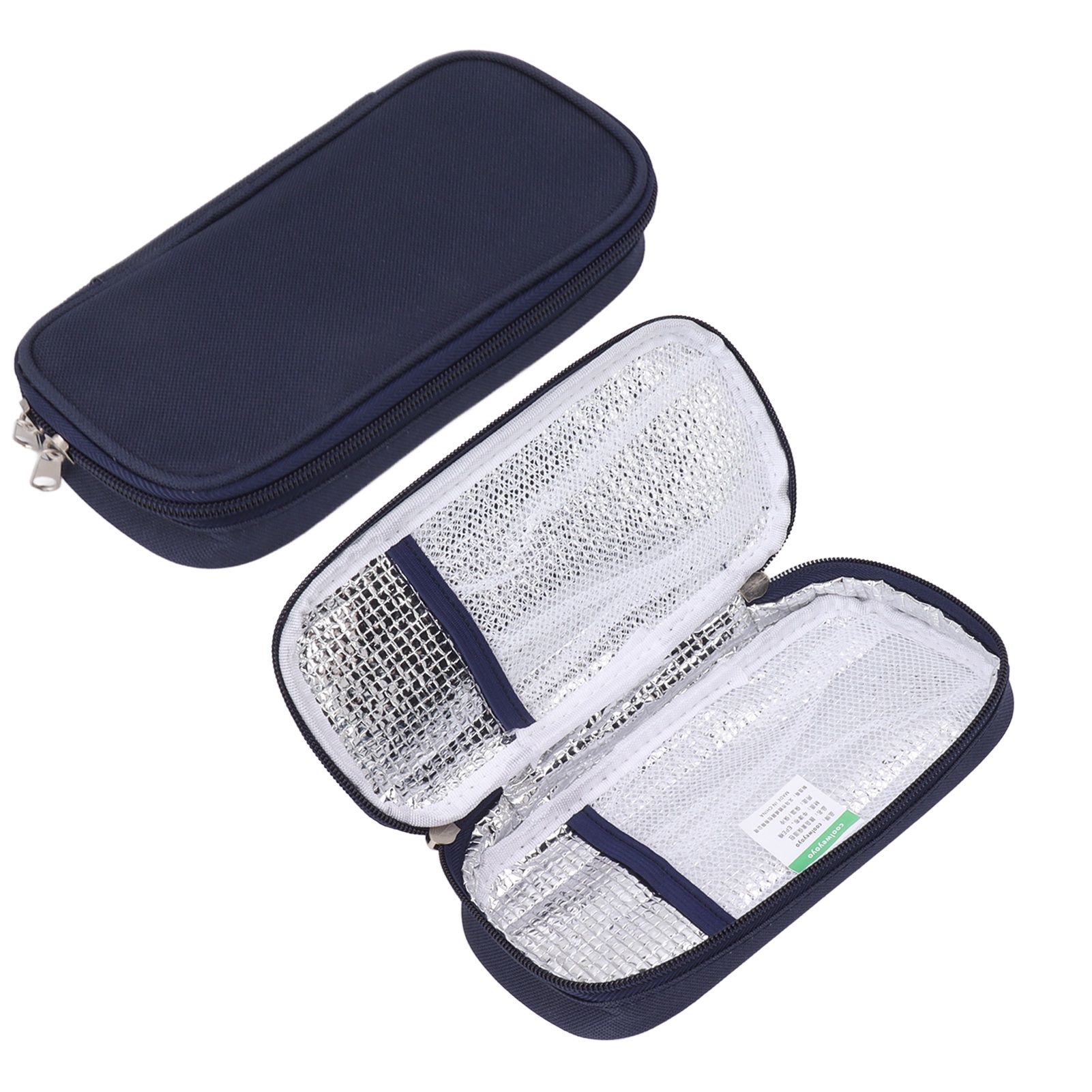 Insulin Carrying Case Portable Travel Organizer Coller Bag for Diabetes with Zipper Type 4 โ image 4