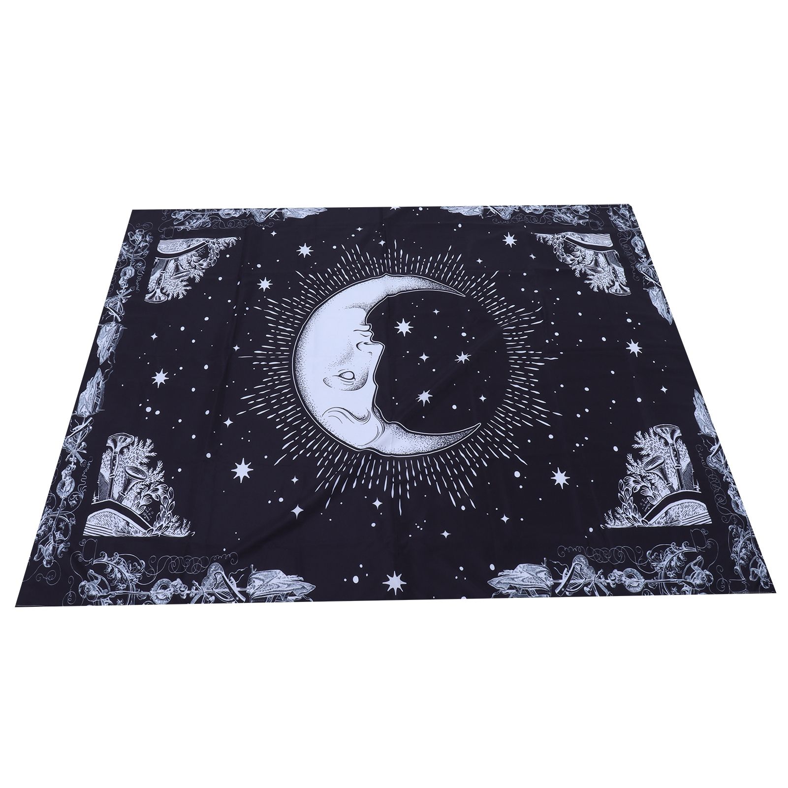 Wall Hanging Tapestry MoonPattern Background Decoration for Living Room Bedroom(150 × 130cm ) — image 6