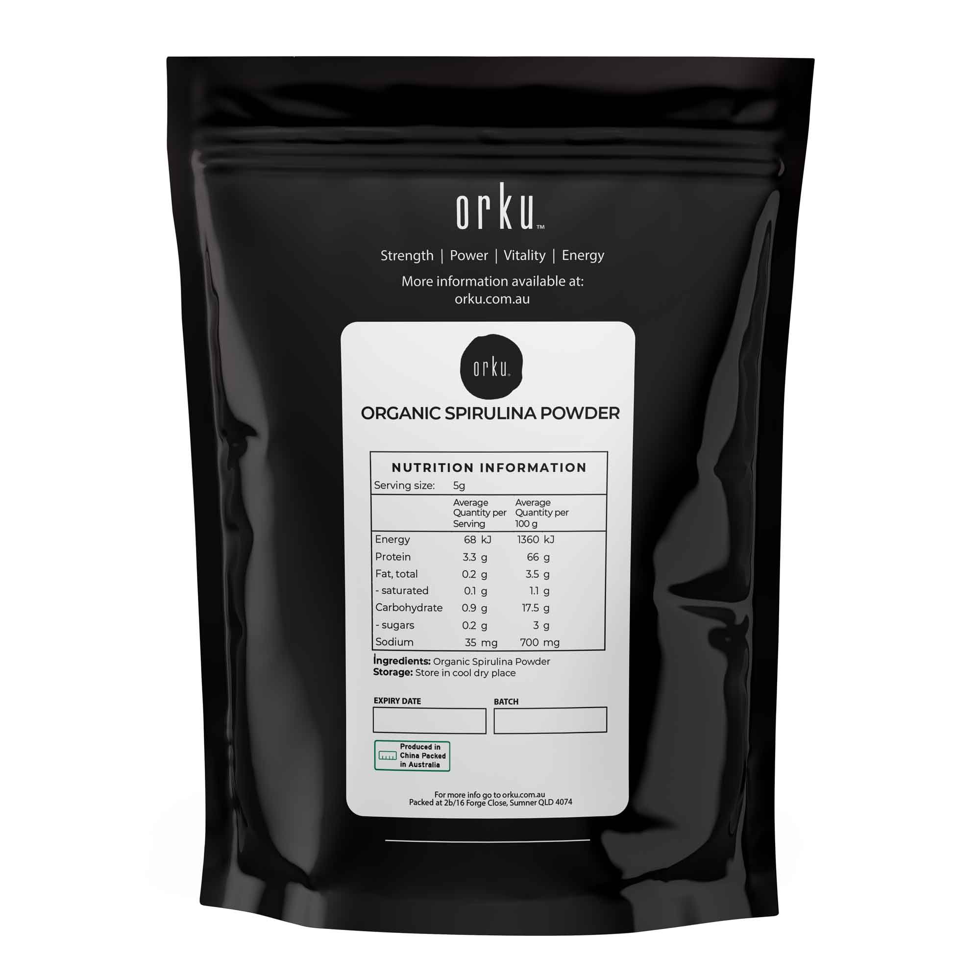 2Kg Organic Spirulina Powder - Supplement Arthrospira Platensis Algae Food — image 2