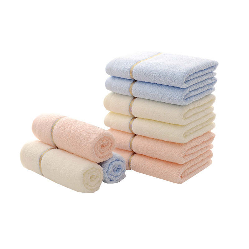 Blue Luxury Soft Cotton Towel Set - 5-Piece Bathroom Towels, Absorbent & Quick-Drying, Gentle for Sensitive Skin โ image 5
