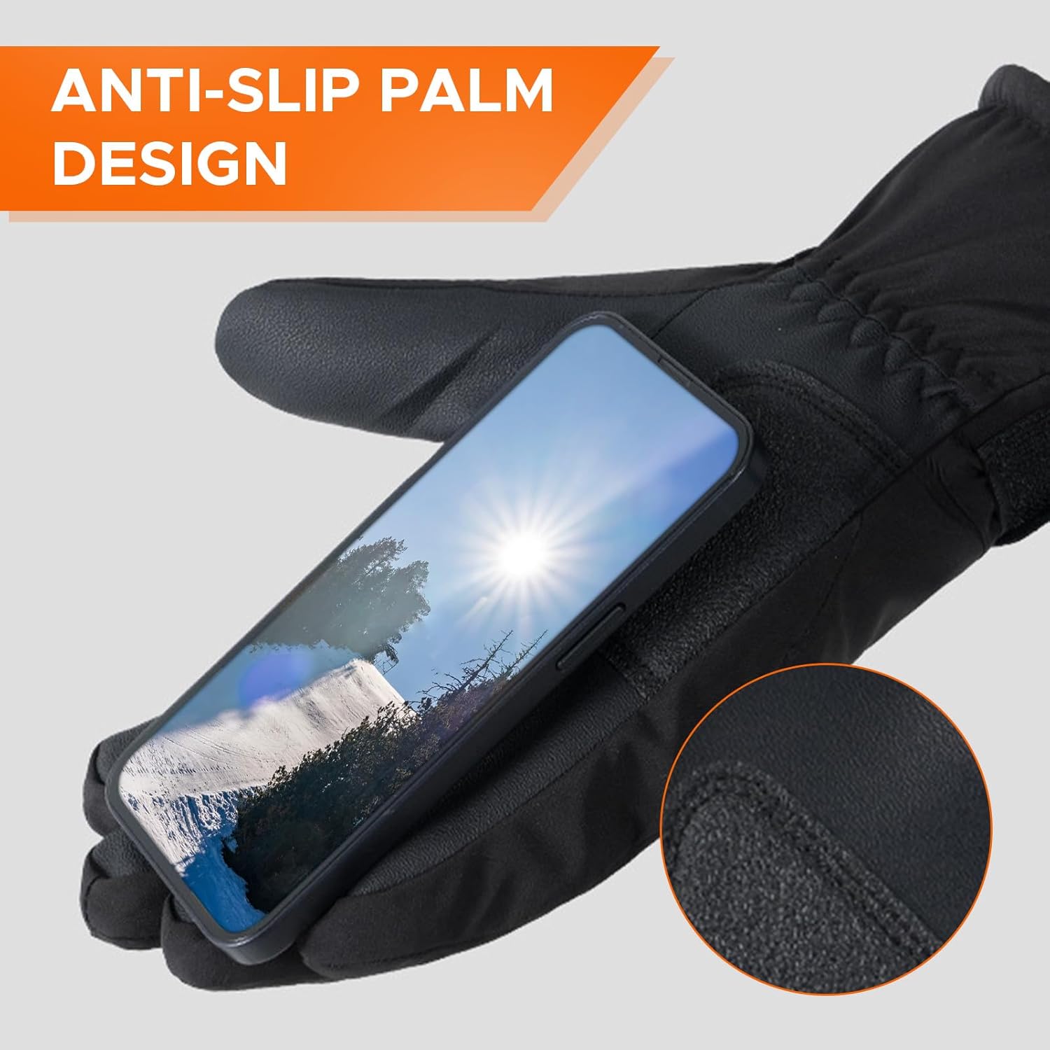 Waterproof Anti-Slip Touchscreen Winter for Skiing, Snowboarding, and Outdoor Activities — image 6