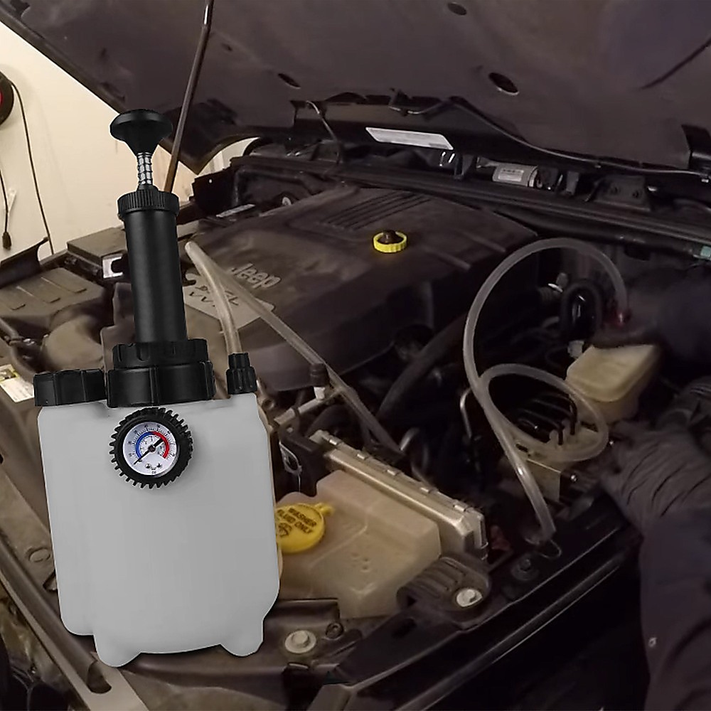 3L Transmission Oil Filling System Fluid Pump Manual Tool With 8pc ATF Adaptors โ image 2
