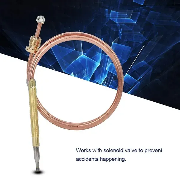 Universal 900 mm Thermocouple Replacement Cable with Gas Valve Nut for BBQ Grills, Gas Stoves and Outdoor Heaters — image 3