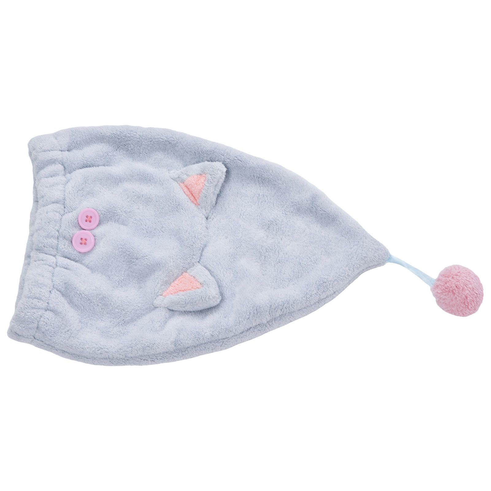 Hair Towel Wrap Fine Texture Soft Handle Dry Naturally Coral Fleece Hair Drying Towel โ image 6