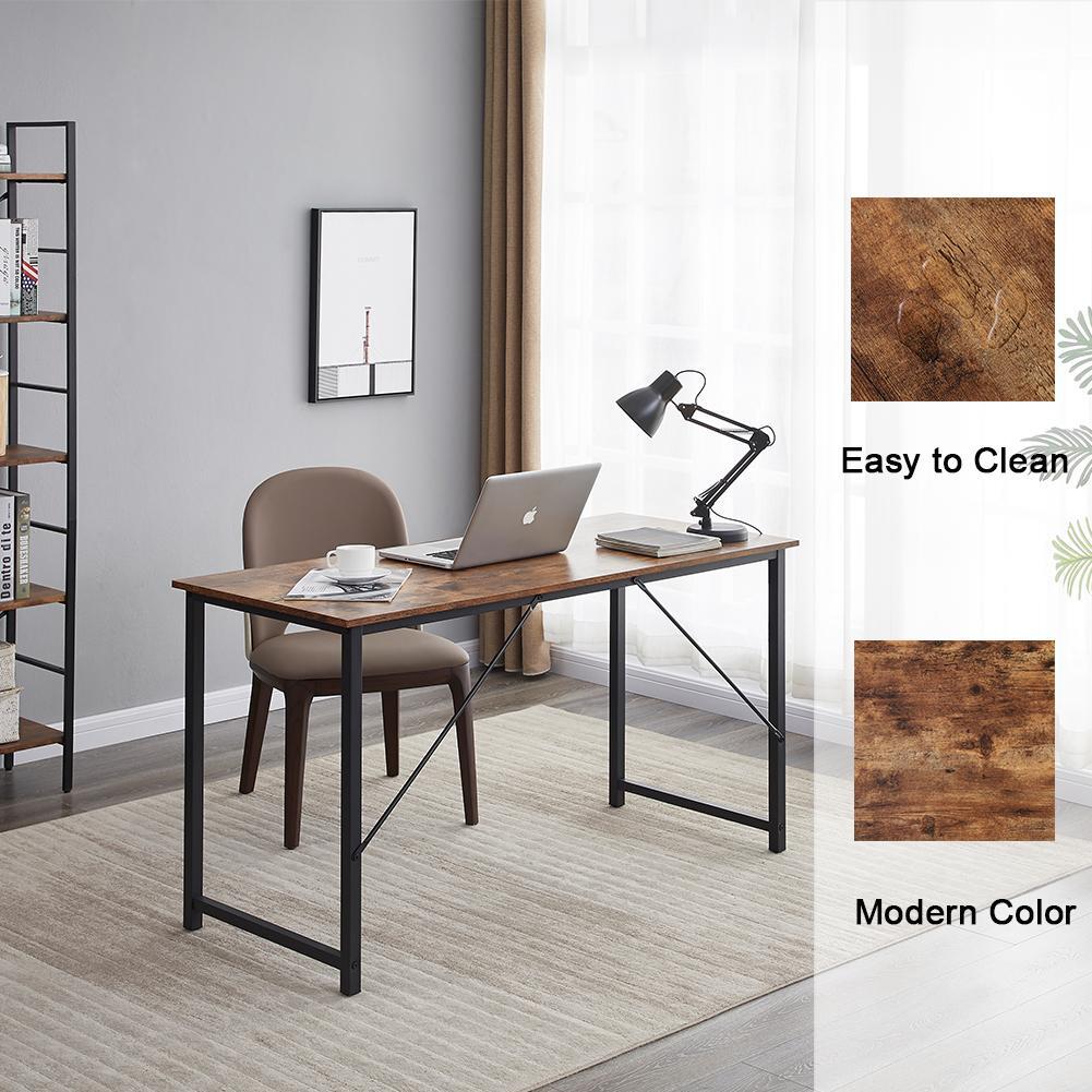 YES4HOMES Computer Desk, Sturdy Home Office Gaming Desk for Laptop, Modern Simple Style Writing Table β image 5