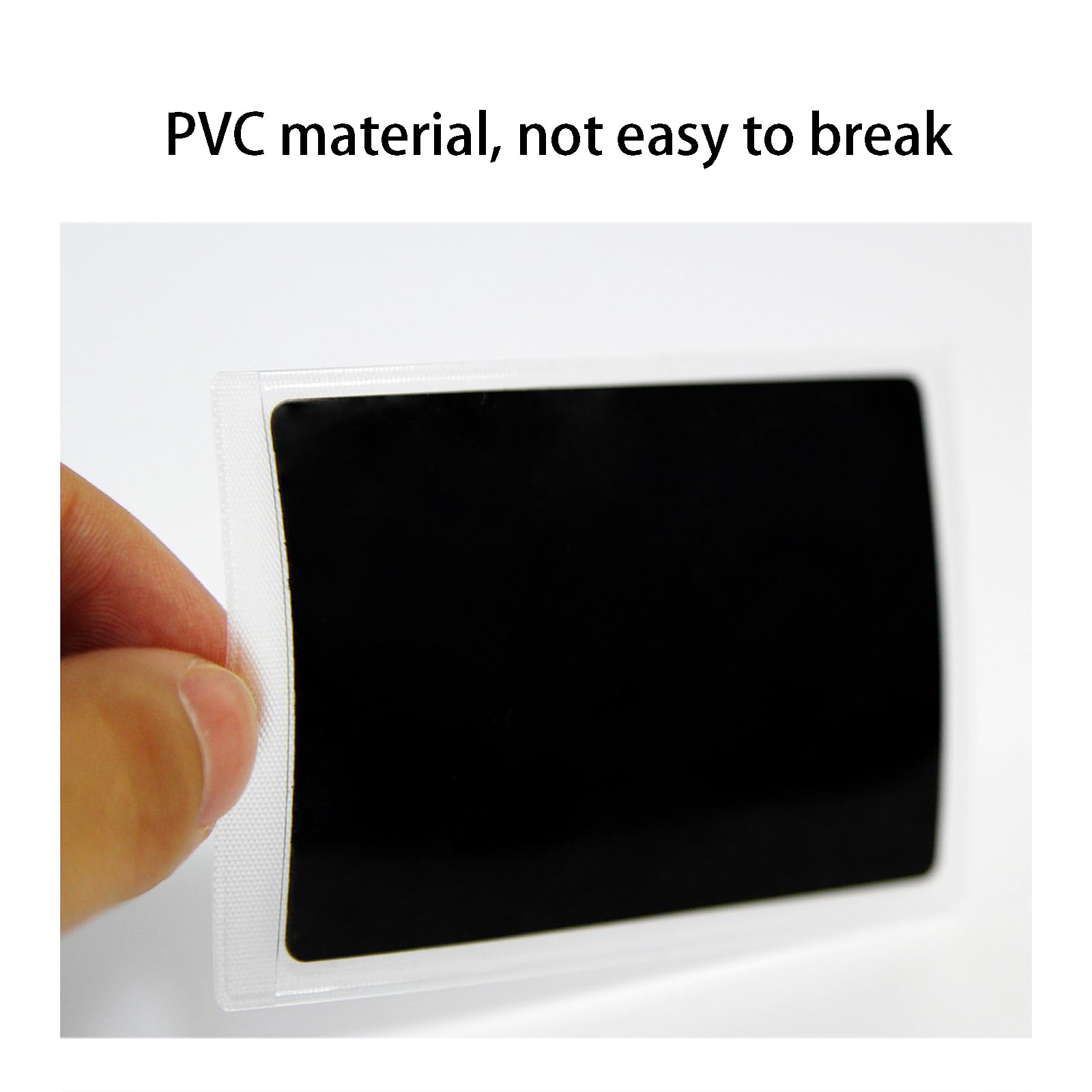 100 Pieces Privacy Card Covers for Bank Cards, IDs and Licences, Opaque Scratch-Resistant Protective Sleeves for Everyday Use, Black โ image 4
