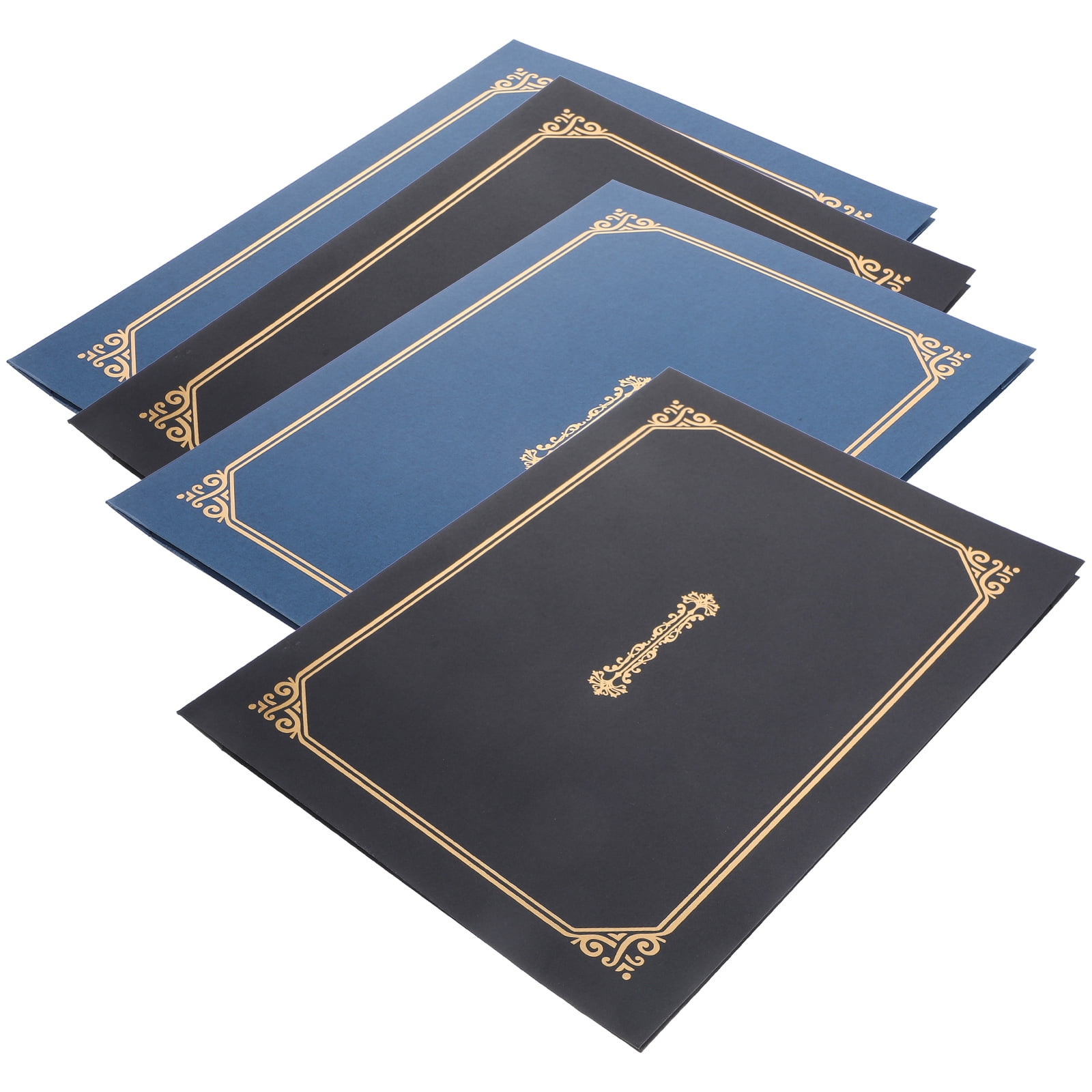 Compact Green Certificate Holders for Document Protection 4Pcs โ image 4
