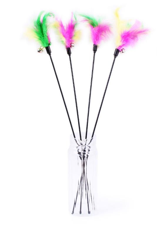 Cat Toy with Feathers and Bell โ image 4