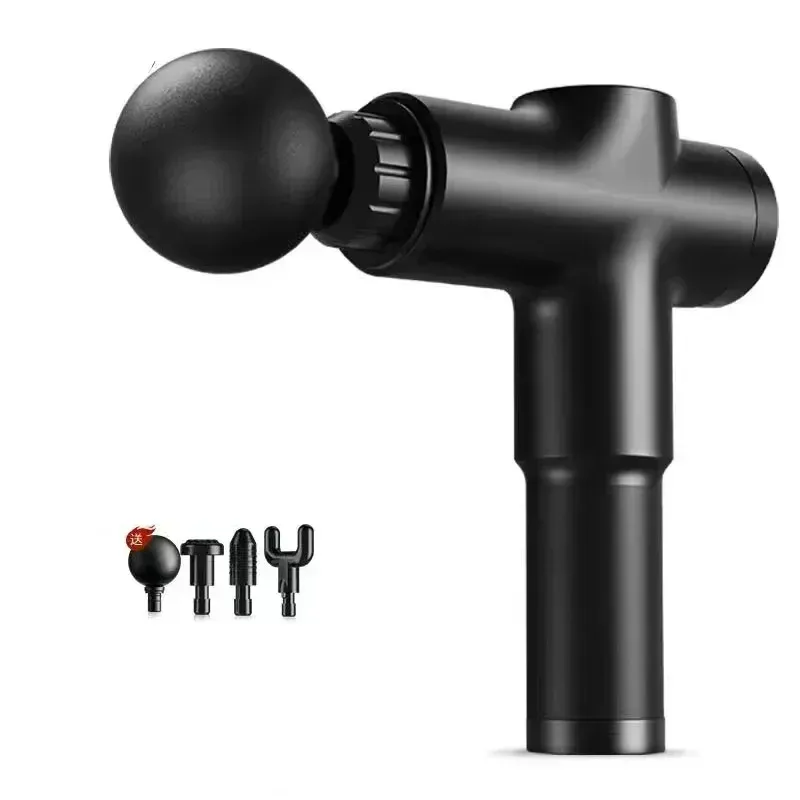 Portable Deep Tissue Massage Gun for Face, Thighs, and Body; Relief from Muscle Pain in Back and Neck; Composite Material — image 3