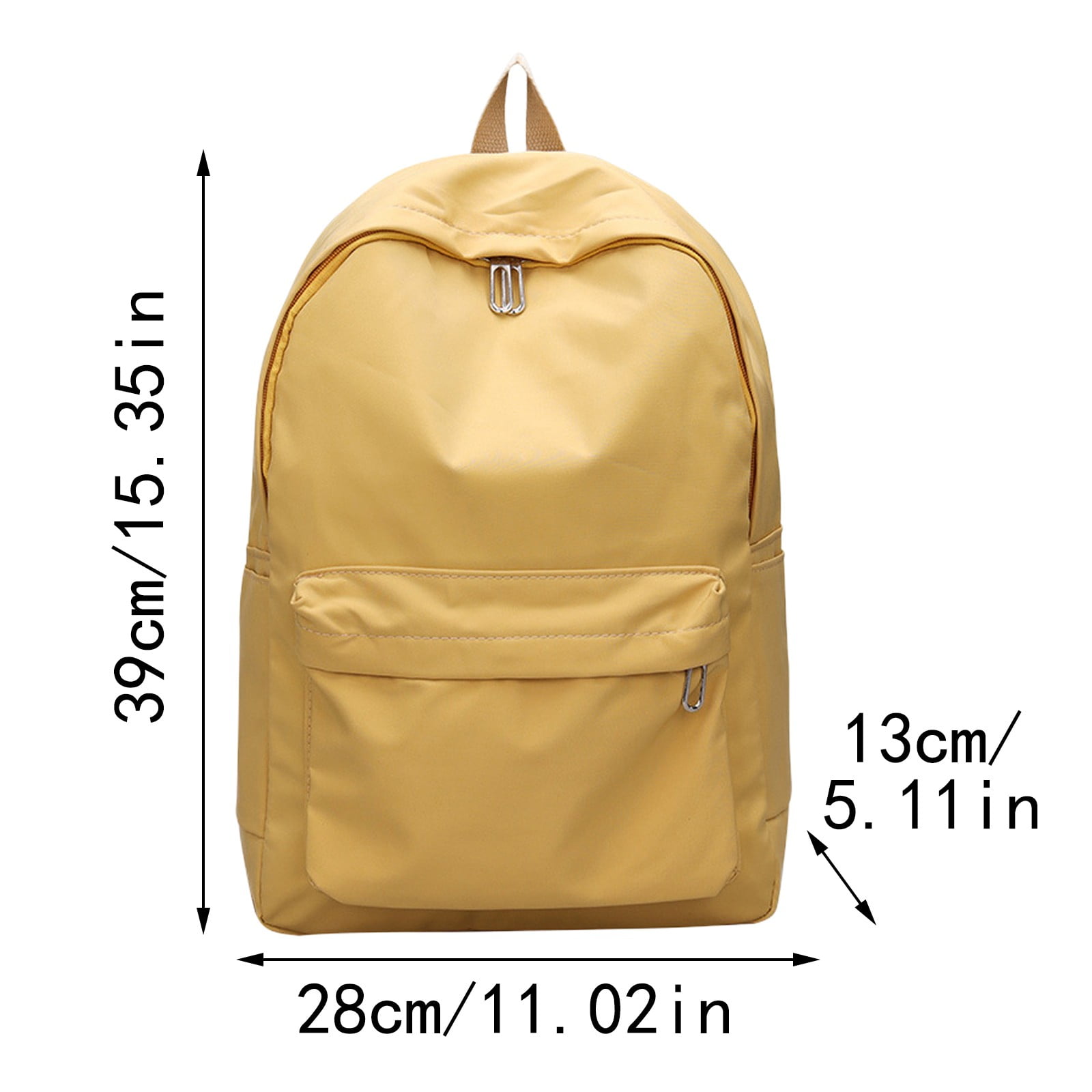 1 Piece Travel Backpack, Cute Custom BookBag with Detachable Bear, Travel Backapck for Women, Men Casual Laptop, Green, 21.8 × 27.9 cm — image 3