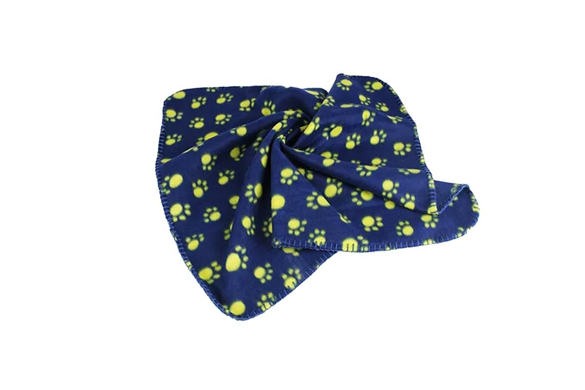Cosy soft Pet Dog Cat Puppy Fleece Blankets Puppy Bed Travel Basket Car Bedding-Blue — image 3