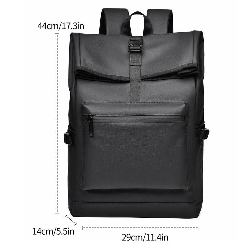 Wear-Resistant Laptop Backpack Black — image 3