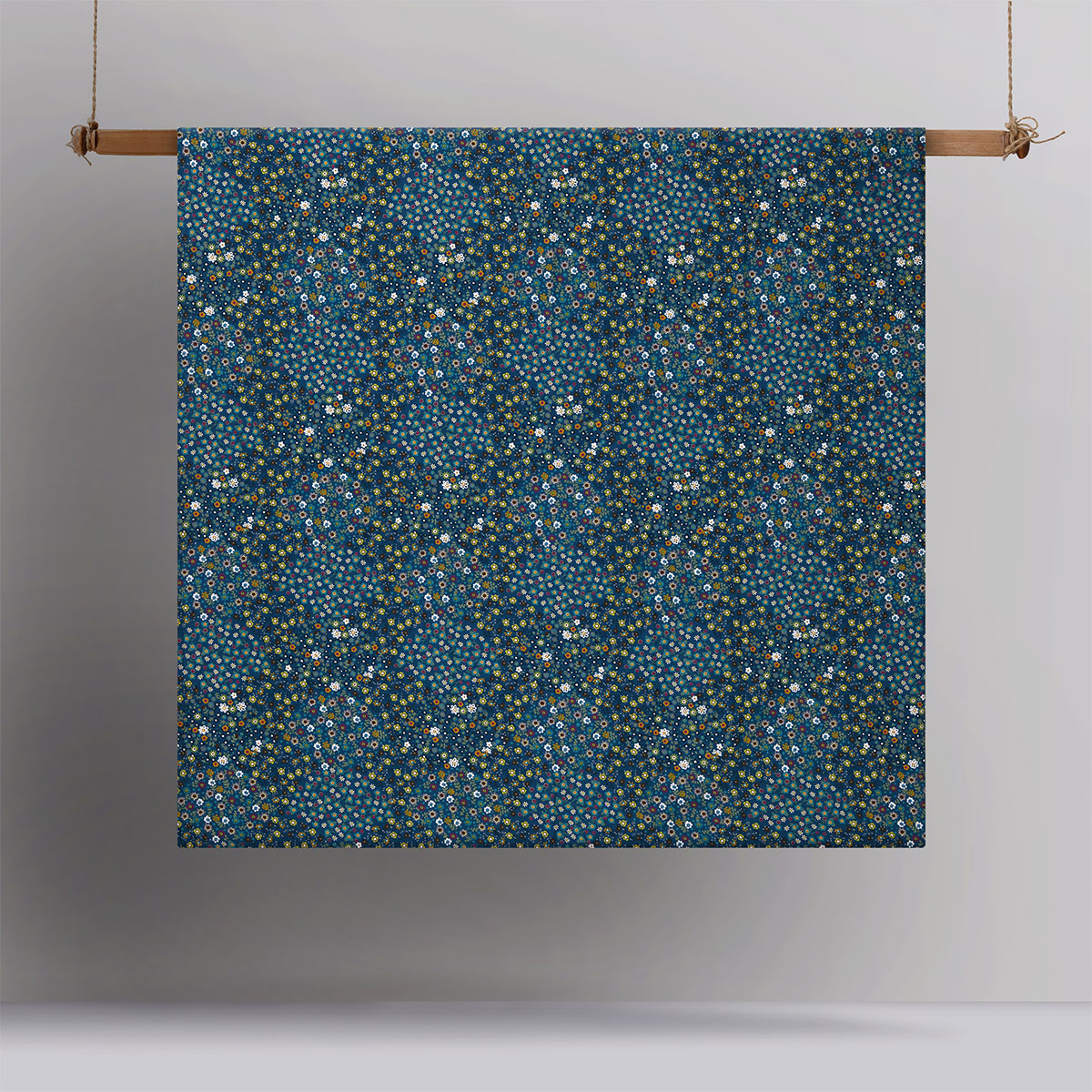 Accessorize Lisa Teal Washed Cotton Printed Quilt Cover Set Queen โ image 3