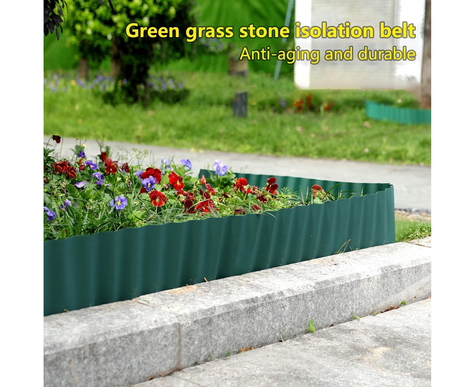 Garden Fence Wavy Design Edging Border - 10cm โ image 3