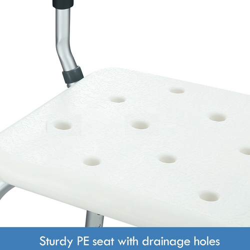 Adjustable Shower Chair Bath Seat Heavy Duty Bathtub Armrests Bench Bathroom โ image 6