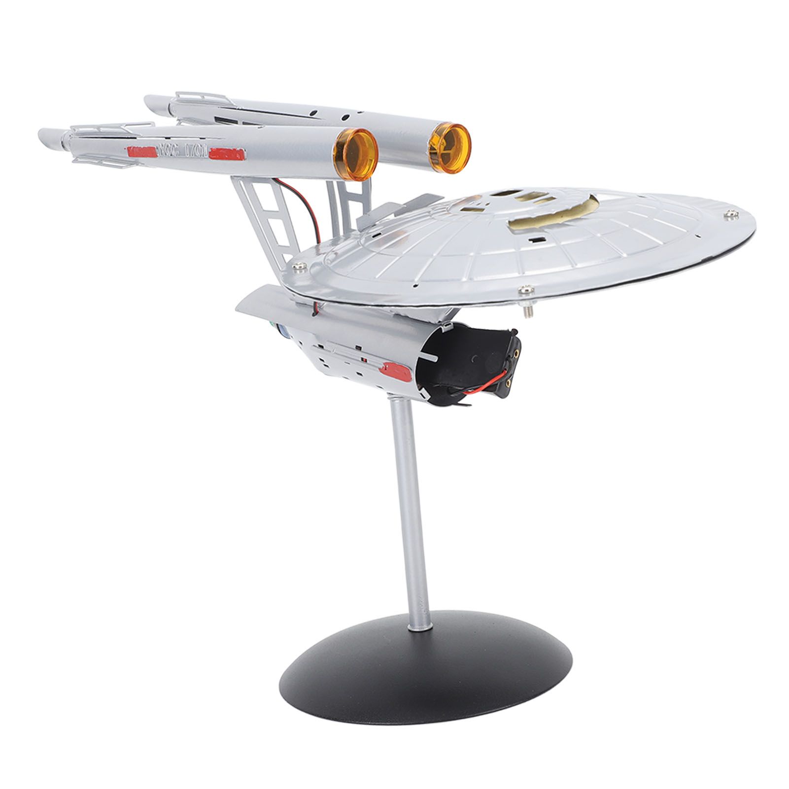 Spaceship Model with Lights 1:1000 Life Like High Durability Spaceship Toy for Display Collection — image 5