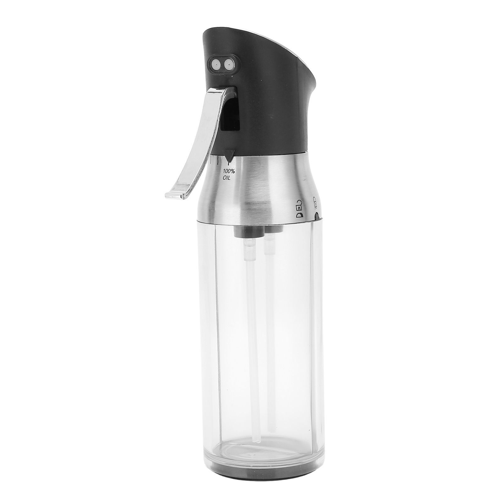 Oil Bottle Portable Home Kitchen Barbecue Picnic Non Slip Columnar Atomization Spray Bottle Olive Oil Dispenser β image 3