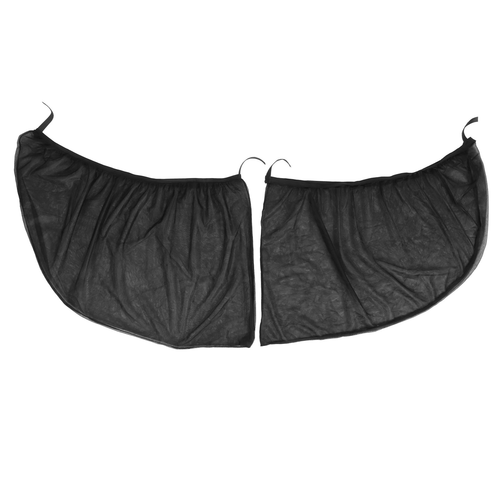 2Pcs Car Sun Shade UV Protection Anti Mosquito Car Rear Side Window Mesh Screens(For Sedan ) — image 3
