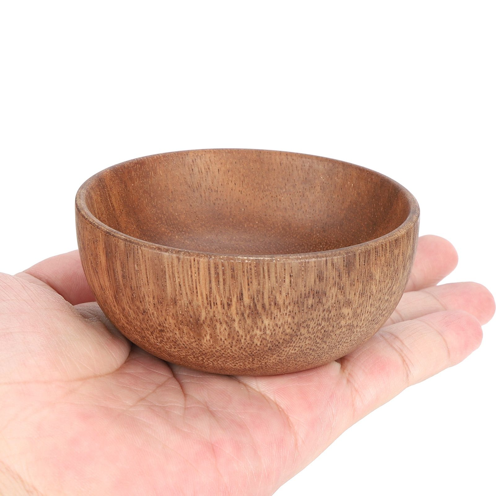 Food Grade Wooden Small Bowl MultiFunction Japanese Dipping Tableware Bowl for Kitchen — image 6