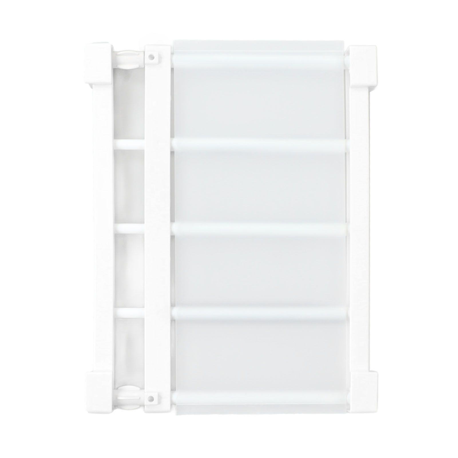 Tension Rod Shelf 14.2 Inch Width Nail Free Expandable Storage Rack for Cabinet Wardrobe 30 to 40cm /11.8 to 15.7in — image 6