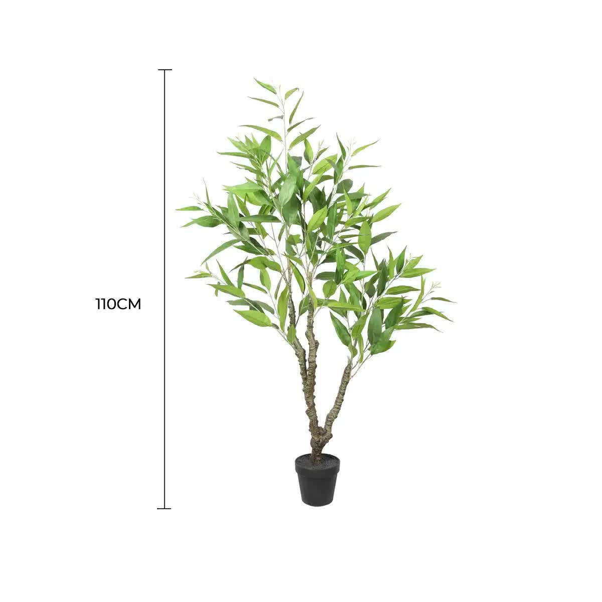 Potted Artificial Eucalyptus Tree (White Box Eucalyptus Albens) 110cm โ image 2