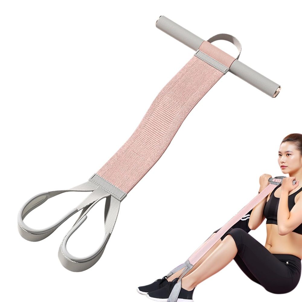 Pedal Resistant Band, Elastic Tension Rope with Handles Multifunctional Strength Training Equipment, Foot Pedal Resistant Puller for Women Men — image 5