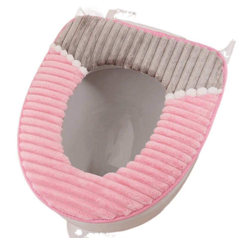 Toilet Seat Cover Bathroom Toilet Seat Cover Autumn and Winter Styles Cold Protection Keep Warm Toilet Seat Cover Toilet Cushion